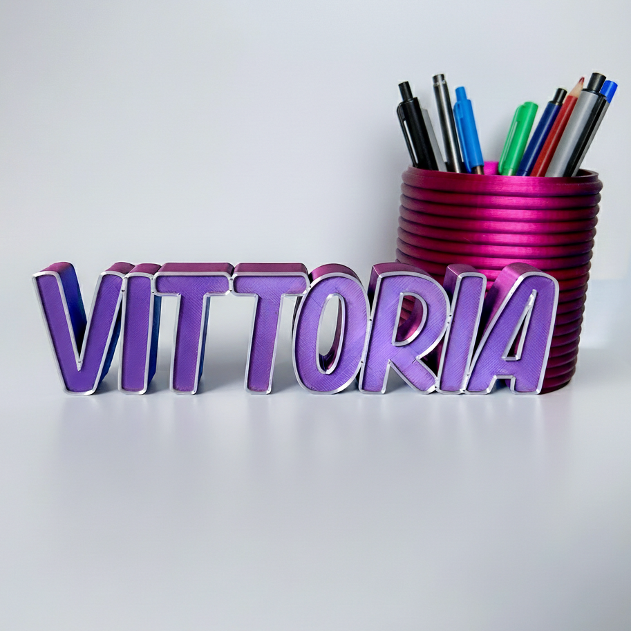 Custom 3D Printed Desk Names | Sign for Office Desk