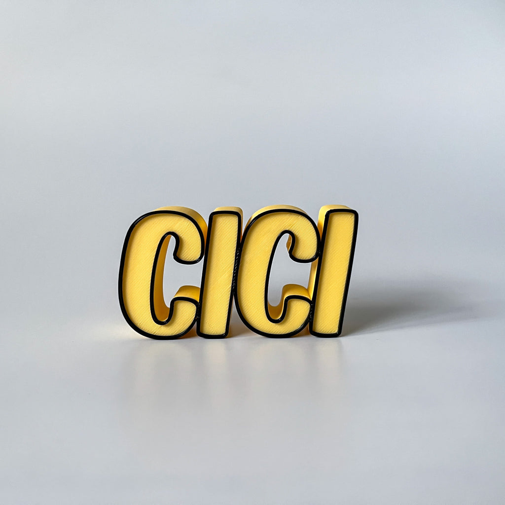 Custom 3D Printed Desk Names | Sign for Office Desk