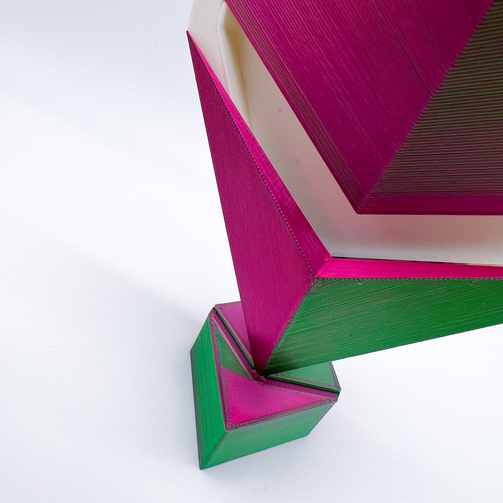 Ethereum LED Desk Lamp  |  3d Printed Crypto Lamp Aesthetic