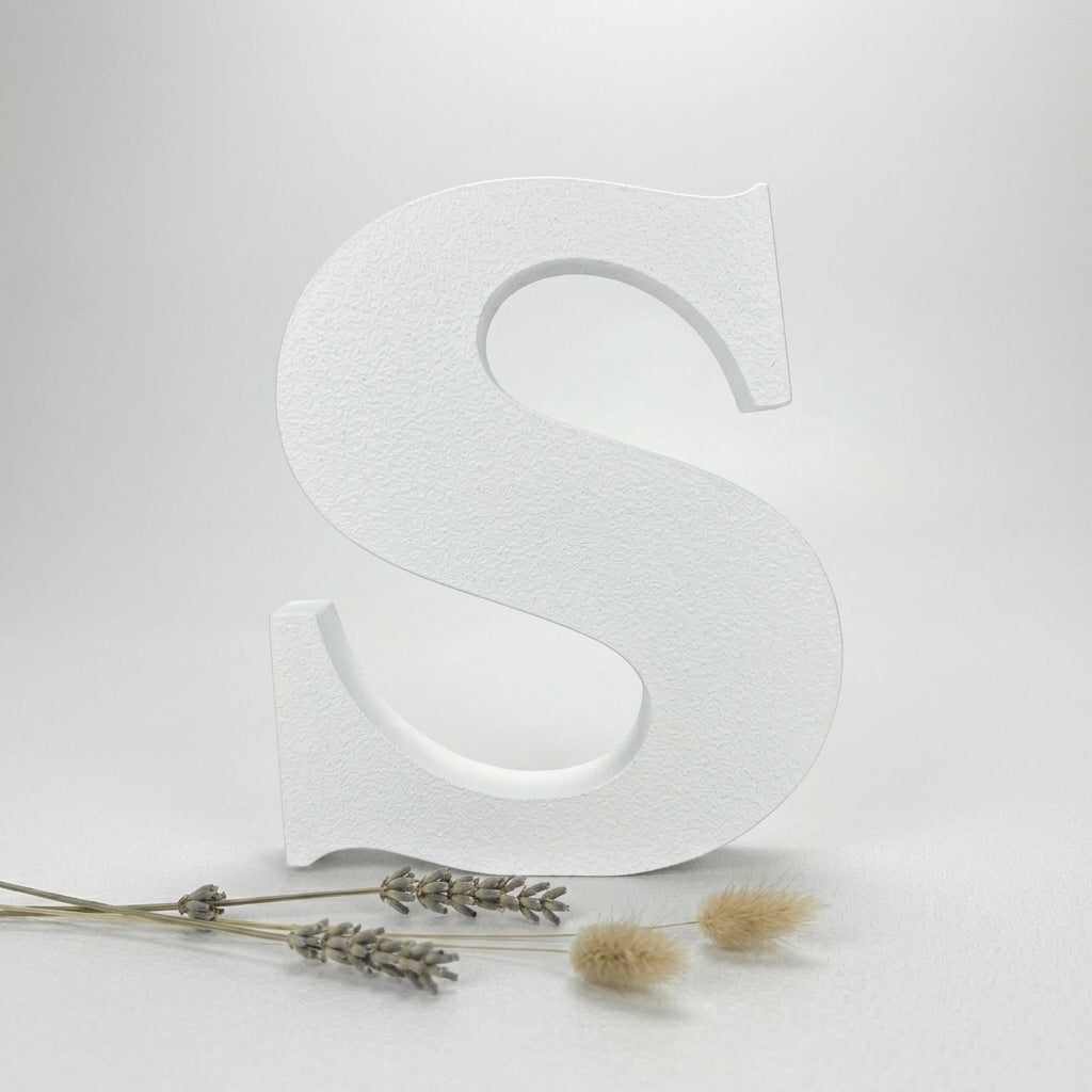 Personalized Freestanding Initial Letter & Event Monogram