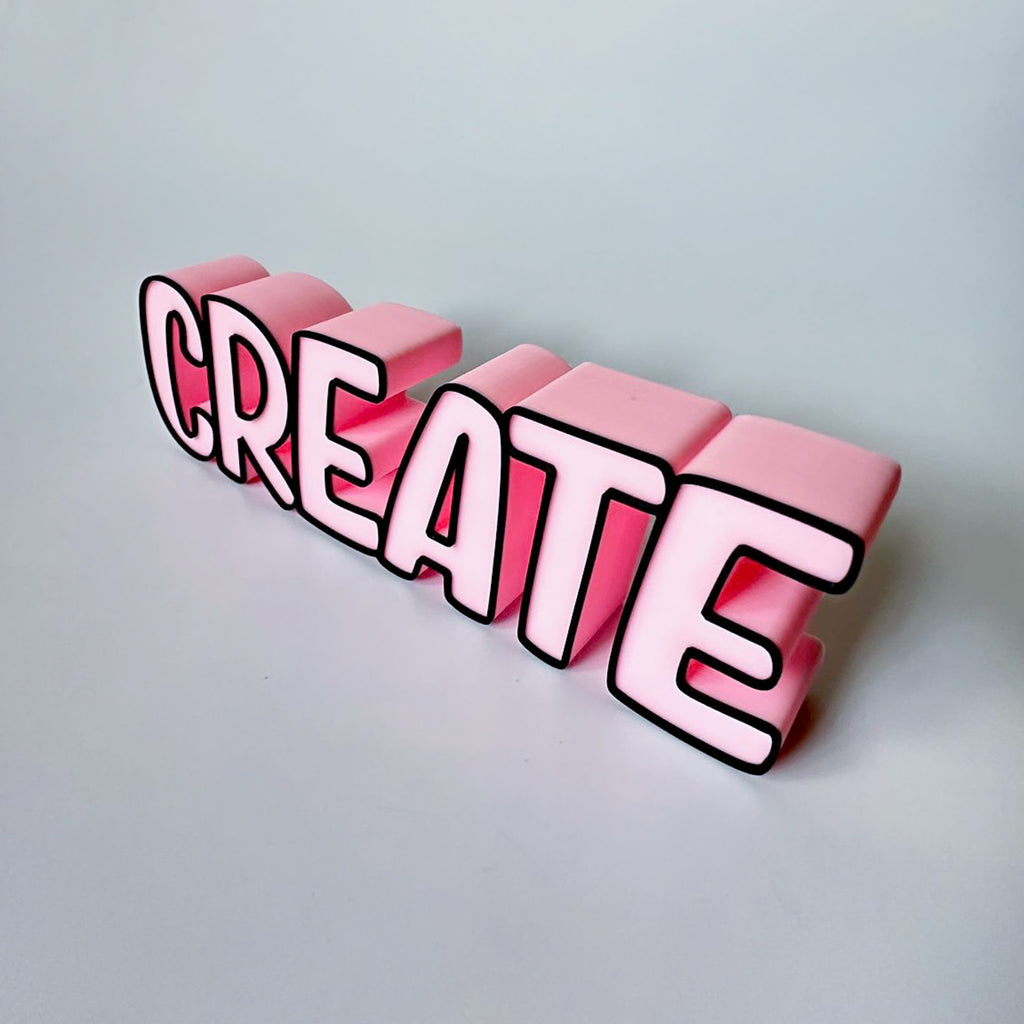 Custom 3D Printed Desk Names | Sign for Office Desk