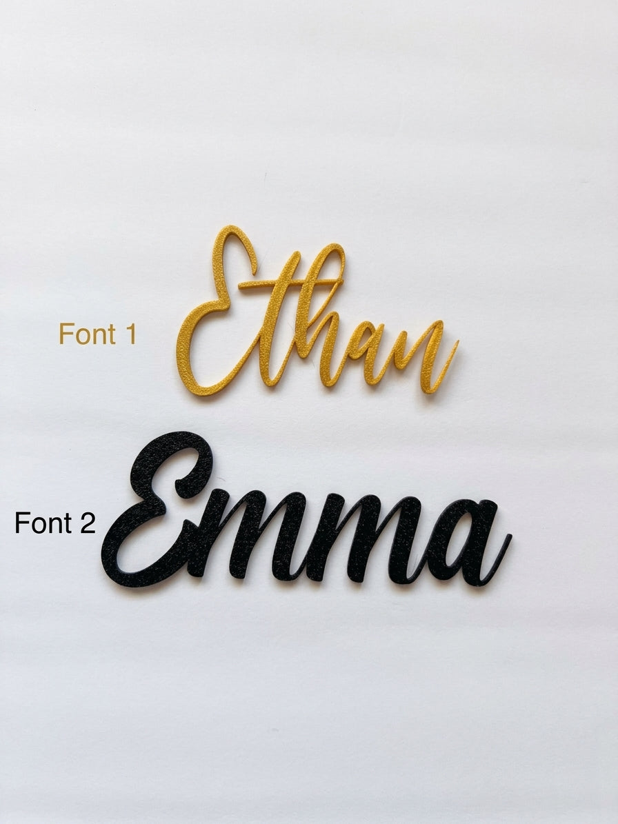 Personalized Name Place Cards for Wedding and Events, Custom Seating Cards for Birthday Dinners, Corporate Table Decor